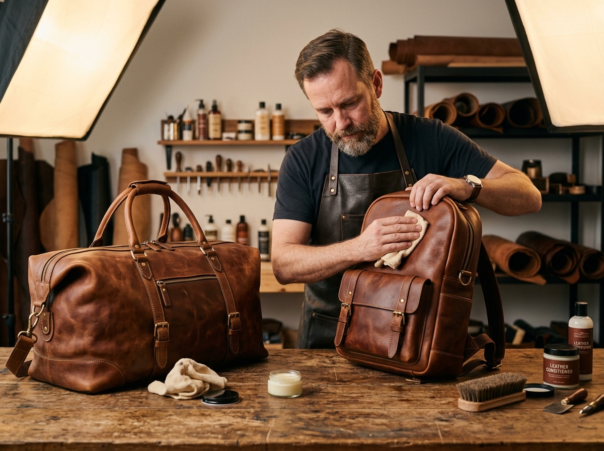 Leather Backpacks Care
